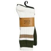 Wholesale - 2pk FRYE & CO SUPERSOFT MIX BOOT SOCKS SIZE 9-11, UPC: 193159213640